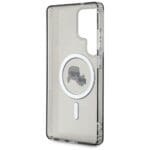 Karl Lagerfeld Button Karl & Choupette Heads Printed Logo MagSafe blac Kryt Samsung Galaxy S25 Ultra