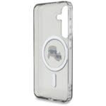 Karl Lagerfeld Button Karl & Choupette Heads Printed Logo MagSafe Black Kryt Samsung Galaxy S25