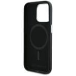 Karl Lagerfeld FW Metal Plate MagSafe Black Kryt iPhone 15 Pro