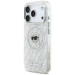 Karl Lagerfeld IML Karl Head Logo MagSafe Grey Kryt iPhone 17 Pro