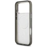 Karl Lagerfeld IML Leopard Pattern MagSafe Black Kryt iPhone 17 Pro Max