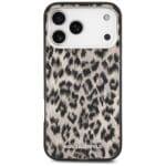 Karl Lagerfeld IML Leopard Pattern MagSafe Brown Kryt iPhone 17 Pro Max