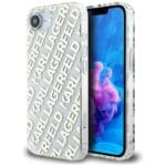 Karl Lagerfeld IML Repeat Logo Gold Kryt iPhone 16e