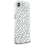 Karl Lagerfeld IML Repeat Logo Gold Kryt iPhone 16e