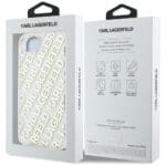 Karl Lagerfeld IML Repeat Logo Gold Kryt iPhone 16e