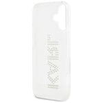 Karl Lagerfeld IML Rhinestones Logo Transparent Kryt iPhone 16