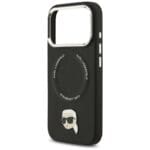 Karl Lagerfeld Karl Pin MagSafe Black Kryt iPhone 17 Pro Max