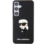 Karl Lagerfeld KLHCM3DRKINK S926 Black Hardcase 3D Rubber Ikonik Kryt Samsung Galaxy S24 Plus