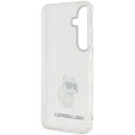 Karl Lagerfeld KLHCMHNCHTCT S926 Transparent Hardcase IML Choupette Kryt Samsung Galaxy S24 Plus