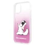 Karl Lagerfeld KLHCN58CFNRCPI Hardcase Pink Choupette Fun Kryt iPhone 11 Pro