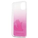 Karl Lagerfeld KLHCN65CFNRCPI Hardcase Pink Choupette Fun Kryt iPhone 11 Pro Max