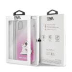 Karl Lagerfeld KLHCN65CFNRCPI Hardcase Pink Choupette Fun Kryt iPhone 11 Pro Max
