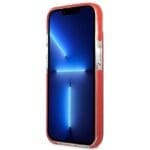 Karl Lagerfeld KLHCP13MTPE2TR Hardcase Red Karl&Choupette Head Kryt iPhone 13