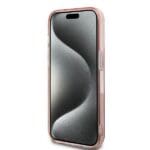 Karl Lagerfeld KLHCP13XHKLPCHP Pink Hardcase IML Choupette Head & Monog Kryt iPhone 13 Pro Max