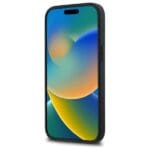 Karl Lagerfeld KLHCP15S3DRKSDLK Black Hardcase 3D Rubber Signature Kryt iPhone 15