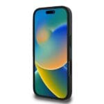 Karl Lagerfeld KLHCP16LPGKLKCPK Black Hardcase Monogram Karl&Chaoupette Head Kryt iPhone 16 Pro