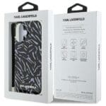 Karl Lagerfeld KLHCP16SHZBPKCCU Purple Zebra With Cord Kryt iPhone 16
