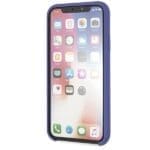 Karl Lagerfeld KLHCPXSLVOG Hardcase Violet Silicone Kryt iPhone X/XS