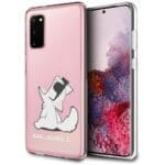 Karl Lagerfeld KLHCS62CFNRC G980 Transparent Choupette Fun Kryt Samsung Galaxy S20