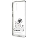 Karl Lagerfeld KLHCS62CFNRC G980 Transparent Choupette Fun Kryt Samsung Galaxy S20