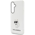 Karl Lagerfeld KLHCSHNCHTCT S921 Transparent Hardcase IML Choupette Kryt Samsung Galaxy S24