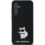 Karl Lagerfeld KLHCSSMHCNPK 6 Black Hardcase Silicone Choupette Kryt Samsung Galaxy A35 5G