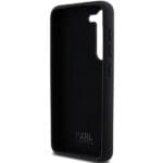 Karl Lagerfeld KLHCSSMHCNPK S921 Black Hardcase Silicone Choupette Metal Pin Kryt Samsung Galaxy S24