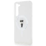Karl Lagerfeld KLHMMHFCKNOT S916 Transparent Hardcase IML Ikonik MagSafe Kryt Samsung Galaxy S23 Plus