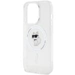 Karl Lagerfeld KLHMP13LHFCCNOT Transparent Hardcase IML Choupet Kryt iPhone 13/13 Pro