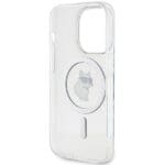 Karl Lagerfeld KLHMP13LHFCCNOT Transparent Hardcase IML Choupet Kryt iPhone 13/13 Pro