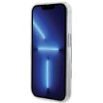 Karl Lagerfeld KLHMP13XHMRSKCH White Hardcase Ring Stand Karl&Choupettte Kryt iPhone 13 Pro Max