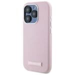Karl Lagerfeld KLHMP15LPGMSRPP Pink Hardcase FW Metal Plate MagSafe Kryt iPhone 15 Pro