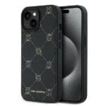 Karl Lagerfeld KLHMP15MPGKHPHK Black MagSafe Karl Head Kryt iPhone 15 Plus