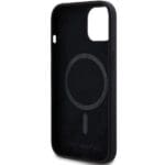 Karl Lagerfeld KLHMP15MSCHPPLK Black Hardcase Silicone Choupette Kryt iPhone 14 Plus/15 Plus