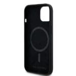 Karl Lagerfeld KLHMP15MSCMKCRHK Black Hardcase Silicone Karl & C Kryt iPhone 14 Plus/15 Plus