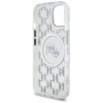 Karl Lagerfeld KLHMP15SHMCKMHT Transparent IML Monogram Karl&Choupette H Kryt iPhone 15