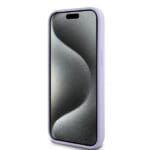 Karl Lagerfeld KLHMP15SSCMKCRHU Purple Hardcase Silicone Karl&Choupette Heads Ring Kryt iPhone 15