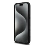 Karl Lagerfeld KLHMP15XSCHPPLK Black Hardcase Silicone Choupette Head M Kryt iPhone 15 Pro Max
