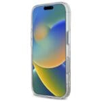 Karl Lagerfeld KLHMP16LHMCKMHT Transparent IML Monogram Karl&Choupet Kryt iPhone 16 Pro