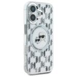 Karl Lagerfeld KLHMP16SHMCKMHT Transparent IML Monogram Karl&Choupette H Kryt iPhone 16