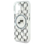 Karl Lagerfeld KLHMP16SHMCKMHT Transparent IML Monogram Karl&Choupette H Kryt iPhone 16