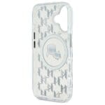 Karl Lagerfeld KLHMP16SHMCKMHT Transparent IML Monogram Karl&Choupette H Kryt iPhone 16