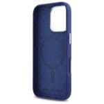 Karl Lagerfeld KLHMP16XPGMSRPB Blue Hardcase FW Metal Plate MagSafe Kryt iPhone 16 Pro Max