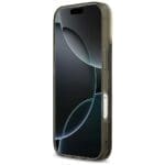 Karl Lagerfeld Liquid Glitter Choupette Logo MagSafe Black Kryt iPhone 17