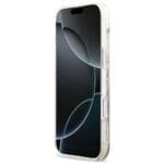 Karl Lagerfeld Liquid Glitter Choupette Logo MagSafe Clear Kryt iPhone 17 Air