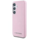 Karl Lagerfeld Saffiano Full Wrapped Elongated Metal Logo MagSafe Kryt Samsung Galaxy S25