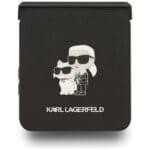 Karl Lagerfeld Saffiano Karl&Choupette Pin Black Kryt Samsung Galaxy Z Flip 7
