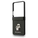 Karl Lagerfeld Saffiano Karl&Choupette Pin Black Kryt Samsung Galaxy Z Flip 7