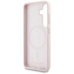Karl Lagerfeld Silicone Double Heads And Circle MagSafe Pink Kryt Samsung Galaxy S25
