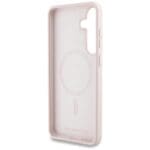 Karl Lagerfeld Silicone Graffiti Ikonik Printed Logo MagSafe Pink Kryt Samsung Galaxy S25
